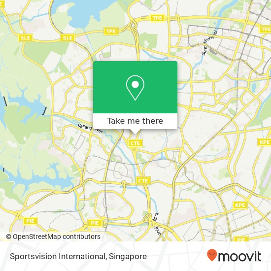 Sportsvision International, Ang Mo Kio Ave 10 Singapore地图