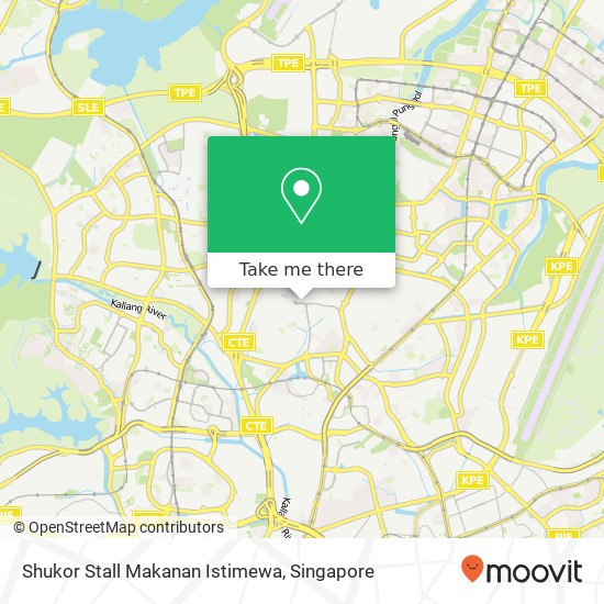 Shukor Stall Makanan Istimewa, Walmer Dr Singapore 555027地图