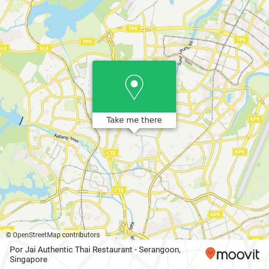 Por Jai Authentic Thai Restaurant - Serangoon, 68 Serangoon Garden Way Singapore 555964 map