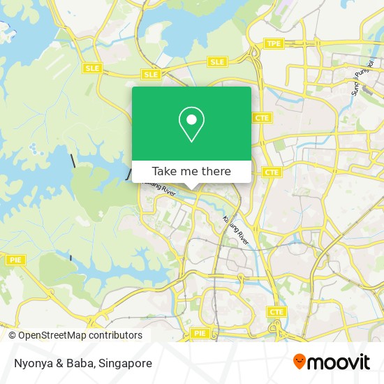 Nyonya & Baba map