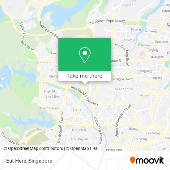 Eat Here map