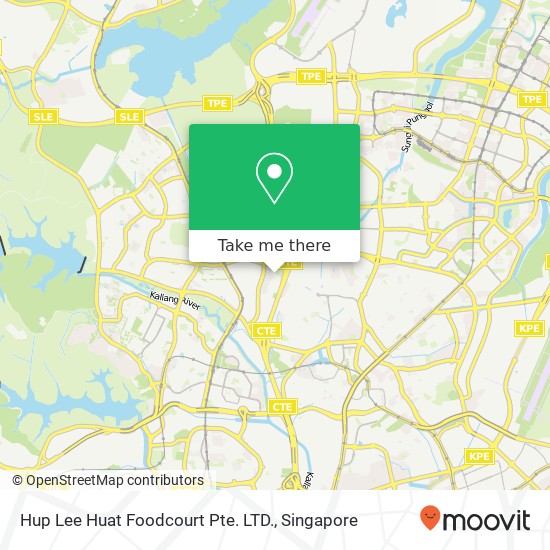 Hup Lee Huat Foodcourt Pte. LTD., 456 Ang Mo Kio Ave 10 Singapore 560456地图