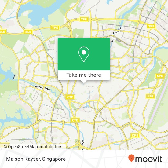 Maison Kayser, Farleigh Ave Singapore地图