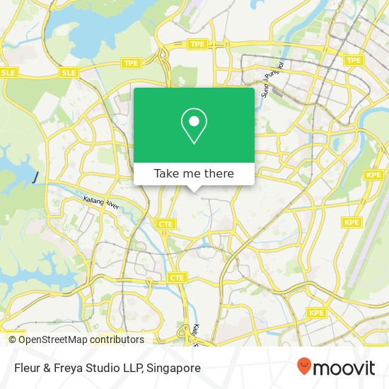 Fleur & Freya Studio LLP, 110 Serangoon Garden Way Singapore 556007地图