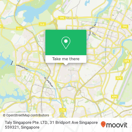 Taly Singapore Pte. LTD., 31 Bridport Ave Singapore 559321 map