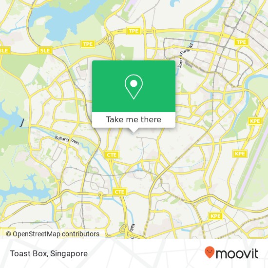 Toast Box, Farleigh Ave Singapore map