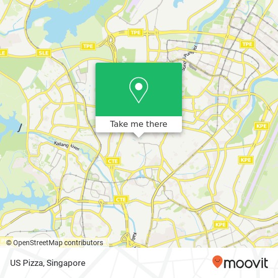 US Pizza, 11 Kensington Park Rd Singapore 557263 map