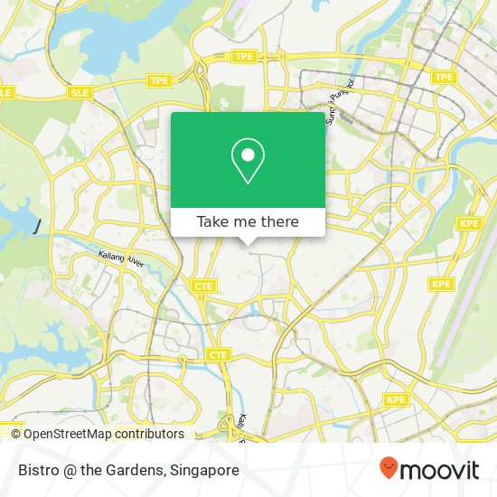 Bistro @ the Gardens, Maju Ave Singapore 556682地图