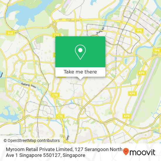 Myroom Retail Private Limited, 127 Serangoon North Ave 1 Singapore 550127 map