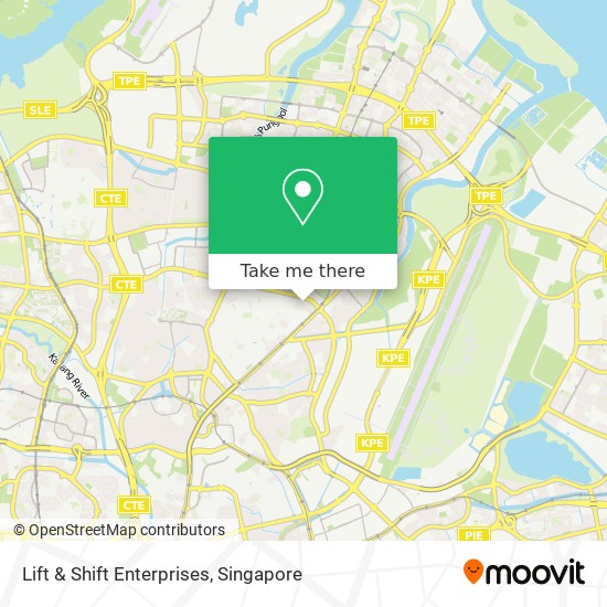 Lift & Shift Enterprises map