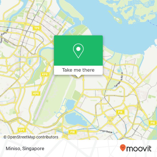 Miniso, 4 Tampines Ave Singapore map