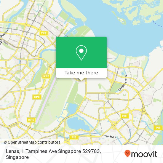 Lenas, 1 Tampines Ave Singapore 529783地图