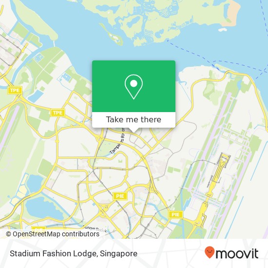 Stadium Fashion Lodge, Singapore map