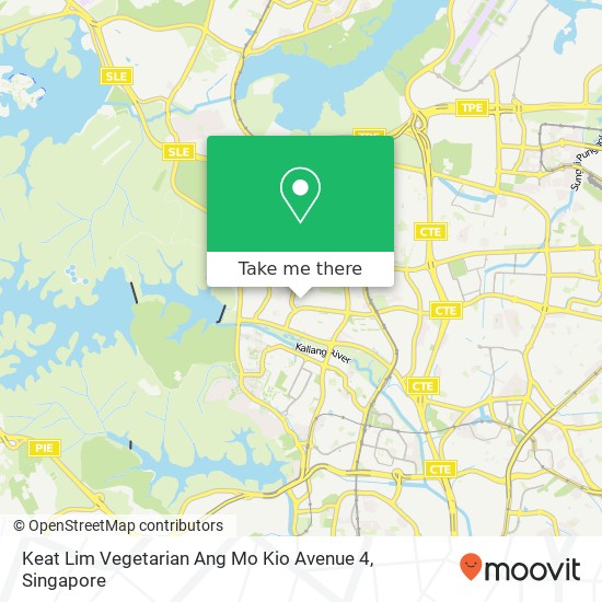 Keat Lim Vegetarian Ang Mo Kio Avenue 4, 108 Ang Mo Kio Ave 4 Singapore 560108地图