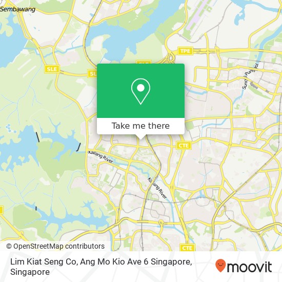 Lim Kiat Seng Co, Ang Mo Kio Ave 6 Singapore地图
