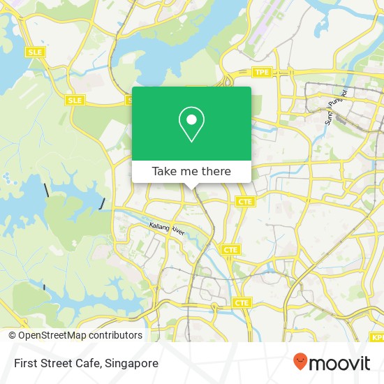 First Street Cafe, 61 Ang Mo Kio Ave 8 Singapore 569814地图