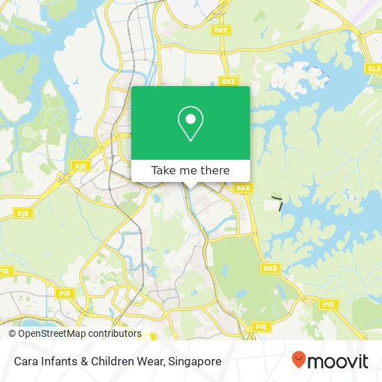 Cara Infants & Children Wear, Singapore地图