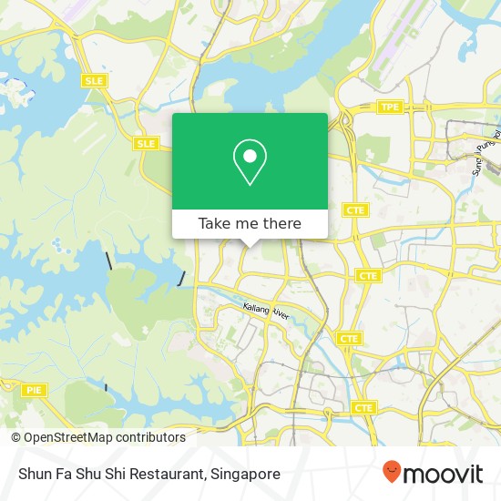 Shun Fa Shu Shi Restaurant, Ang Mo Kio Ave 4 Singapore地图