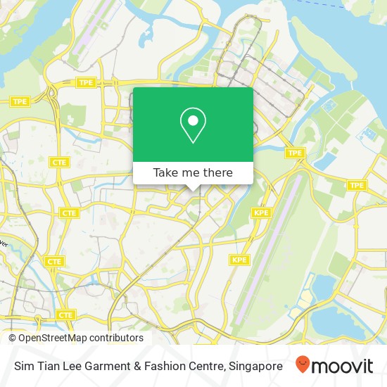 Sim Tian Lee Garment & Fashion Centre, Hougang Ave 6 Singapore map