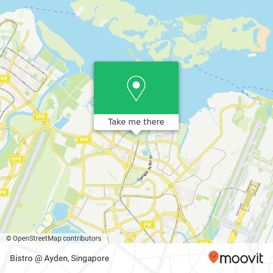 Bistro @ Ayden, 61 Pasir Ris Grn Singapore 518225地图