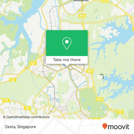 Zesta, Pang Sua Park Conn Singapore地图