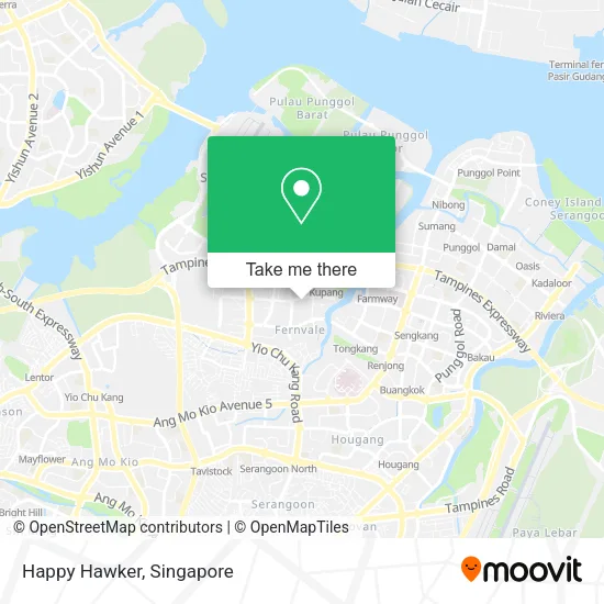 Happy Hawker map