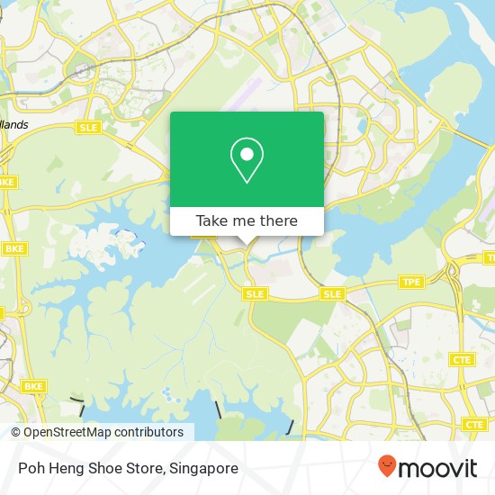 Poh Heng Shoe Store, Singapore map