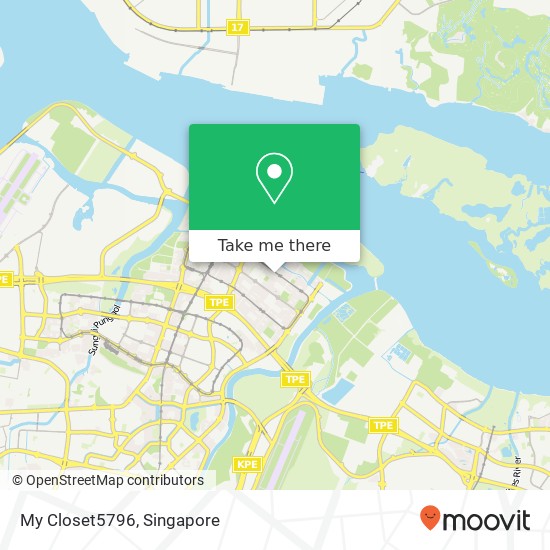 My Closet5796, Singapore map
