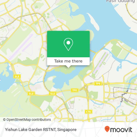 Yishun Lake Garden RSTNT, Singapore map