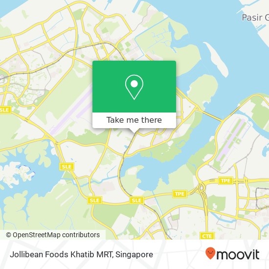 Jollibean Foods Khatib MRT, 201 Yishun Ave 2 Singapore 769092 map