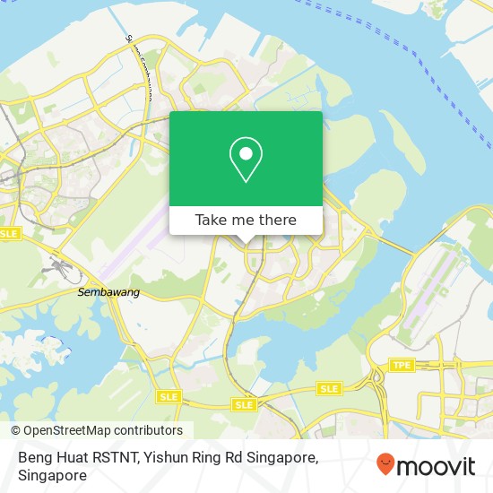 Beng Huat RSTNT, Yishun Ring Rd Singapore map