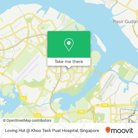 Loving Hut @ Khoo Teck Puat Hospital, Yishun Central Singapore地图