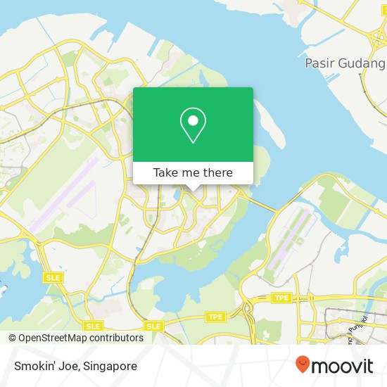 Smokin' Joe, Singapore map