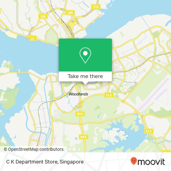 C K Department Store, Woodlands St 31 Singapore地图