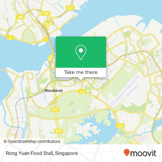 Rong Yuan Food Stall, Woodlands Ave 1 Singapore地图