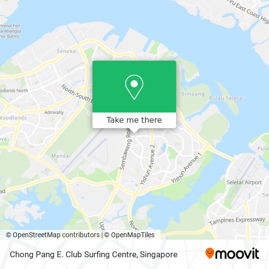 Chong Pang E. Club Surfing Centre map