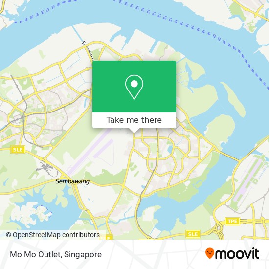 Mo Mo Outlet map