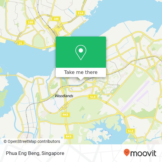 Phua Eng Beng, Woodlands St 12 Singapore地图