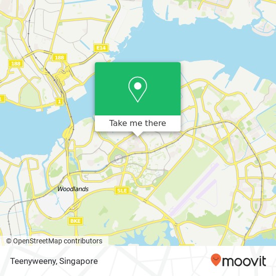 Teenyweeny, Woodlands St 82 Singapore map