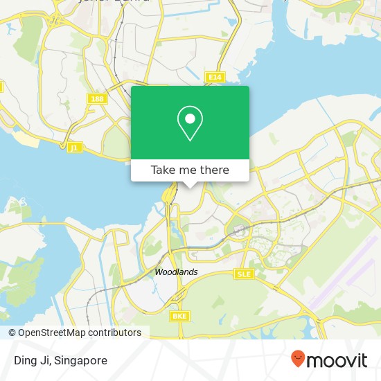 Ding Ji, Marsiling Cres Singapore map