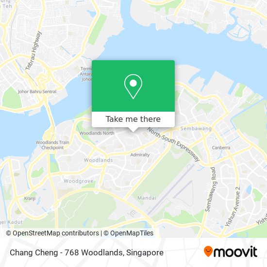 Chang Cheng - 768 Woodlands map