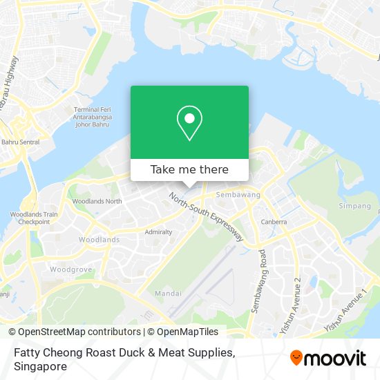 Fatty Cheong Roast Duck & Meat Supplies map