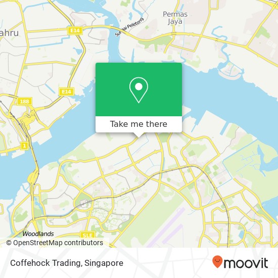 Coffehock Trading, Singapore map