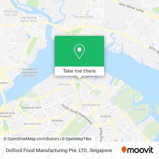 Dolford Food Manufacturing Pte. LTD.地图