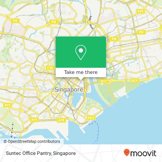 Suntec Office Pantry map