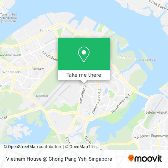 Vietnam House @ Chong Pang Ysh map