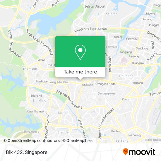 Blk 432 map