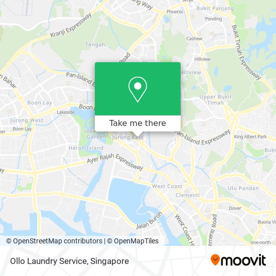 Ollo Laundry Service map