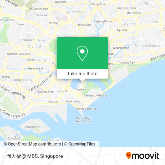 周大福@ MBS map