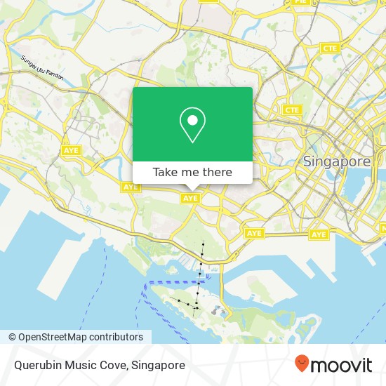 Querubin Music Cove map